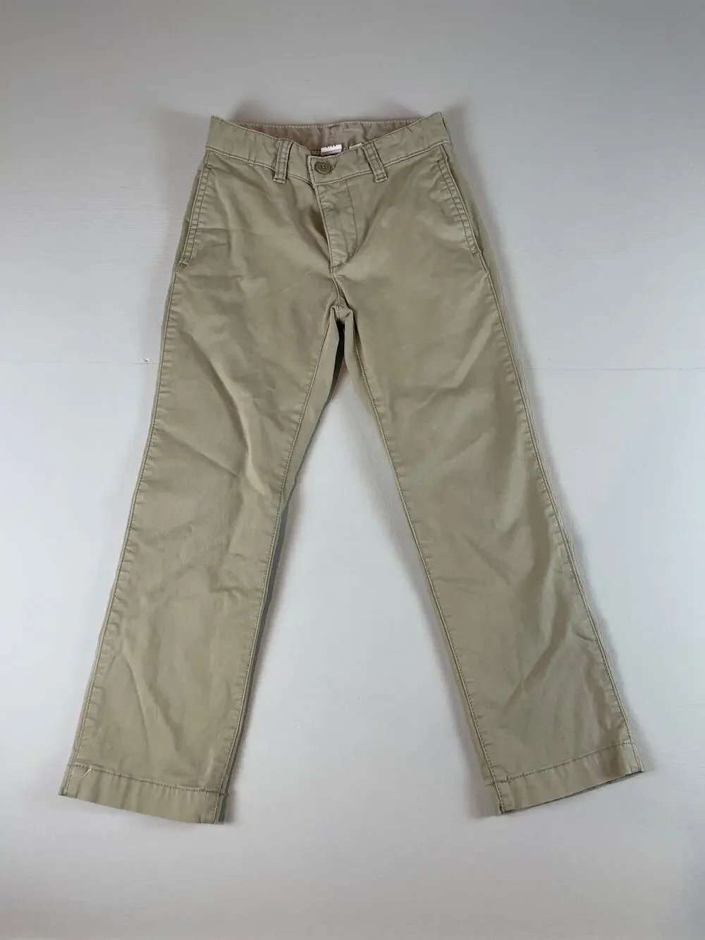 Gap Boy Uniform Stretch Khakis Size 7 Relaxed Fit